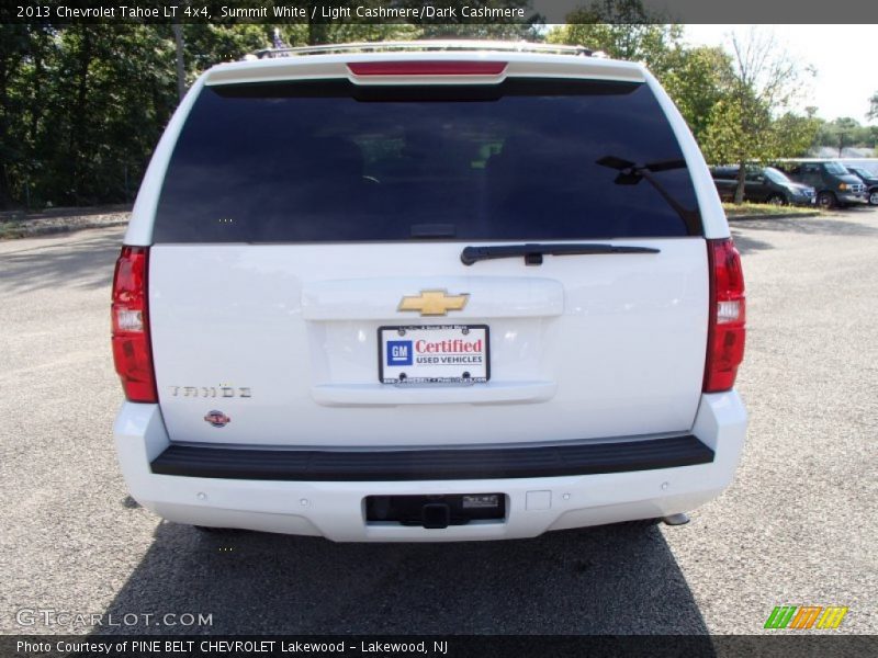 Summit White / Light Cashmere/Dark Cashmere 2013 Chevrolet Tahoe LT 4x4