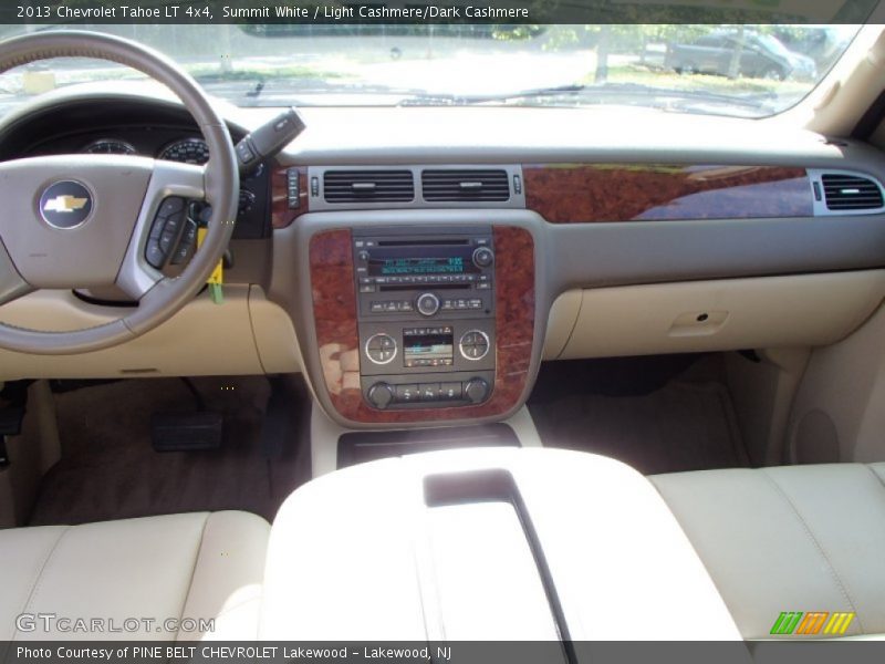 Summit White / Light Cashmere/Dark Cashmere 2013 Chevrolet Tahoe LT 4x4
