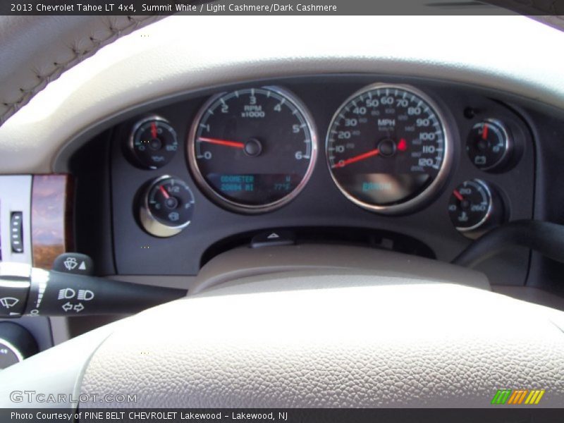 Summit White / Light Cashmere/Dark Cashmere 2013 Chevrolet Tahoe LT 4x4