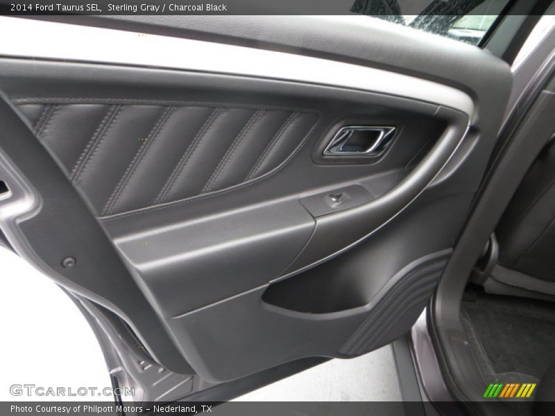 Sterling Gray / Charcoal Black 2014 Ford Taurus SEL