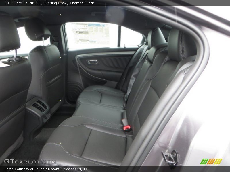 Sterling Gray / Charcoal Black 2014 Ford Taurus SEL
