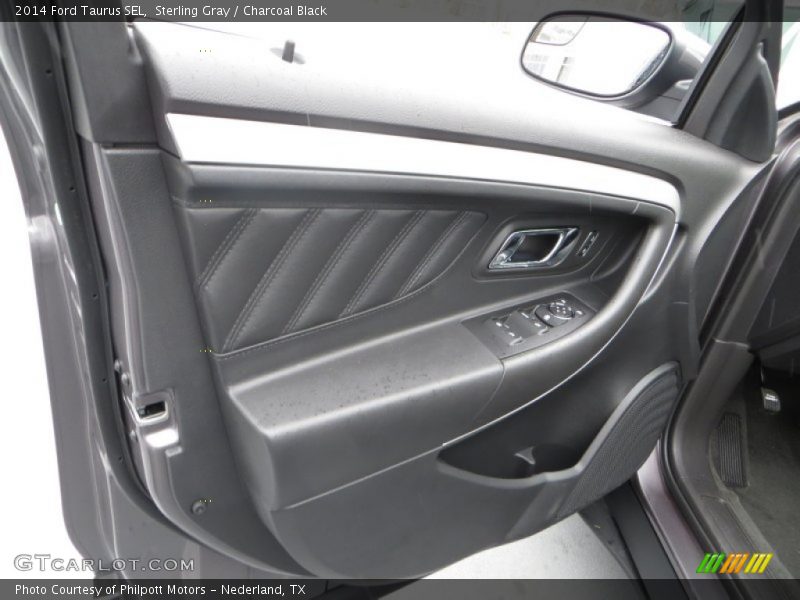 Sterling Gray / Charcoal Black 2014 Ford Taurus SEL