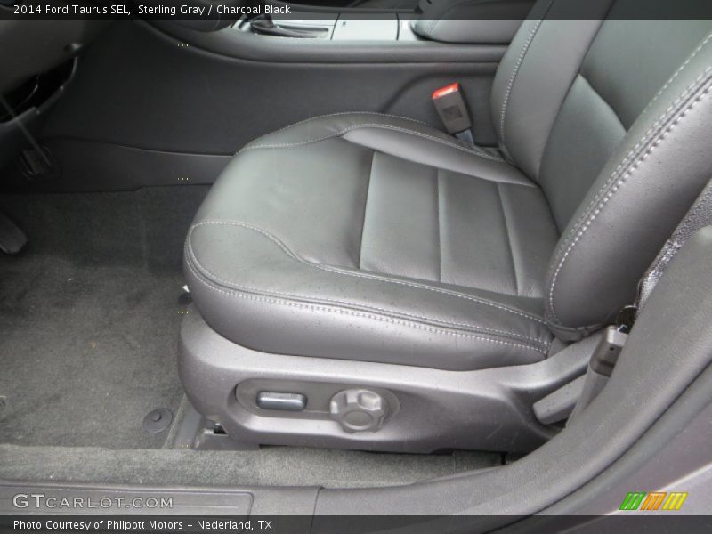 Sterling Gray / Charcoal Black 2014 Ford Taurus SEL