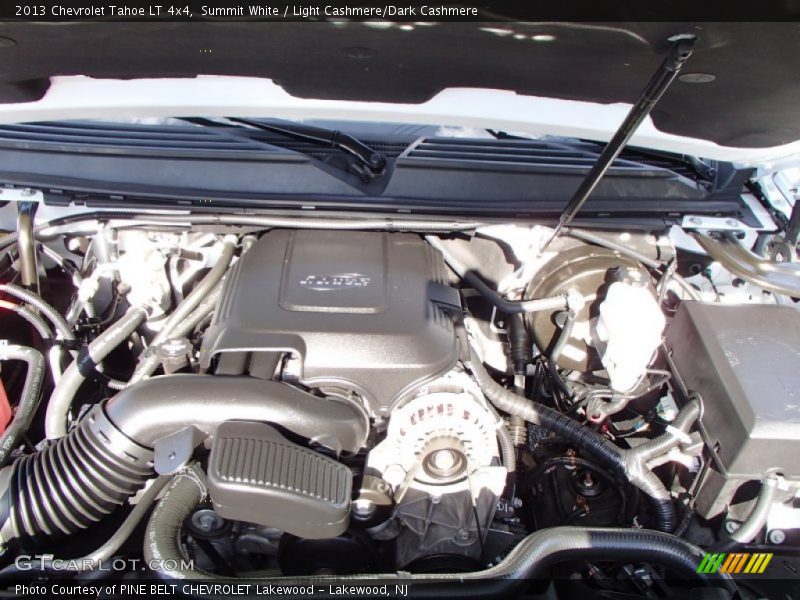 Summit White / Light Cashmere/Dark Cashmere 2013 Chevrolet Tahoe LT 4x4