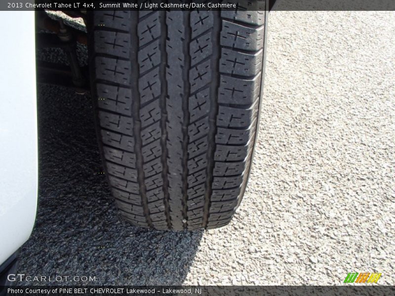 Summit White / Light Cashmere/Dark Cashmere 2013 Chevrolet Tahoe LT 4x4