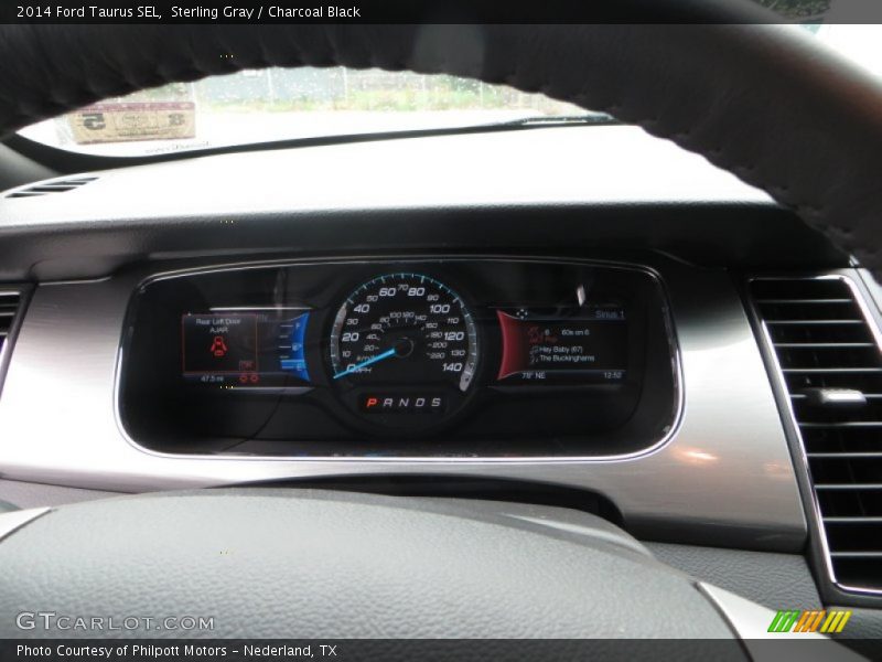 Sterling Gray / Charcoal Black 2014 Ford Taurus SEL