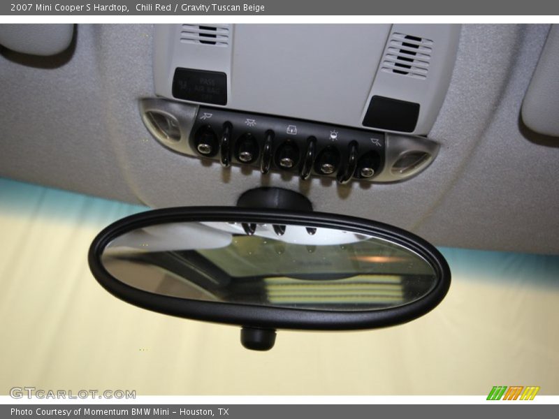 Chili Red / Gravity Tuscan Beige 2007 Mini Cooper S Hardtop
