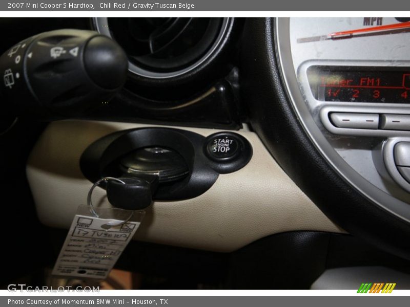 Chili Red / Gravity Tuscan Beige 2007 Mini Cooper S Hardtop