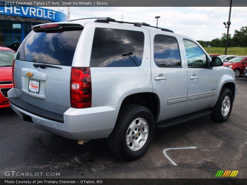 Silver Ice Metallic / Ebony 2013 Chevrolet Tahoe LT 4x4