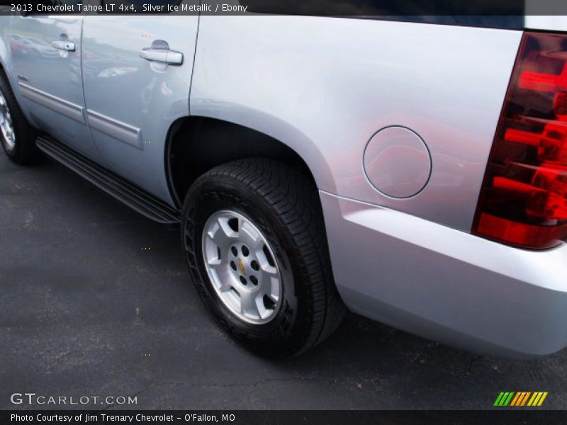 Silver Ice Metallic / Ebony 2013 Chevrolet Tahoe LT 4x4
