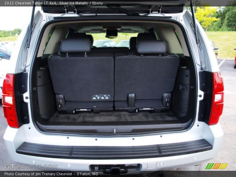 Silver Ice Metallic / Ebony 2013 Chevrolet Tahoe LT 4x4