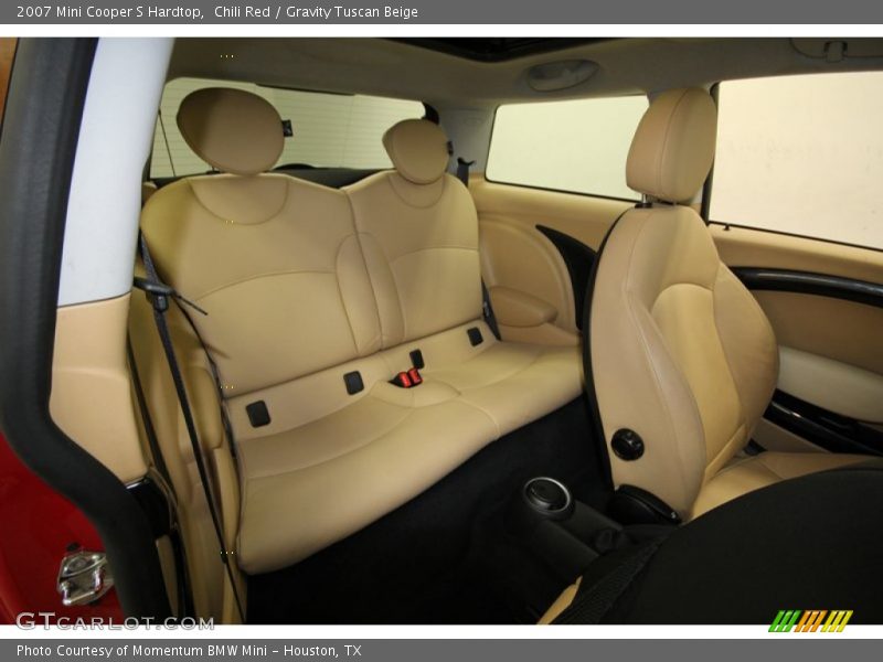 Chili Red / Gravity Tuscan Beige 2007 Mini Cooper S Hardtop