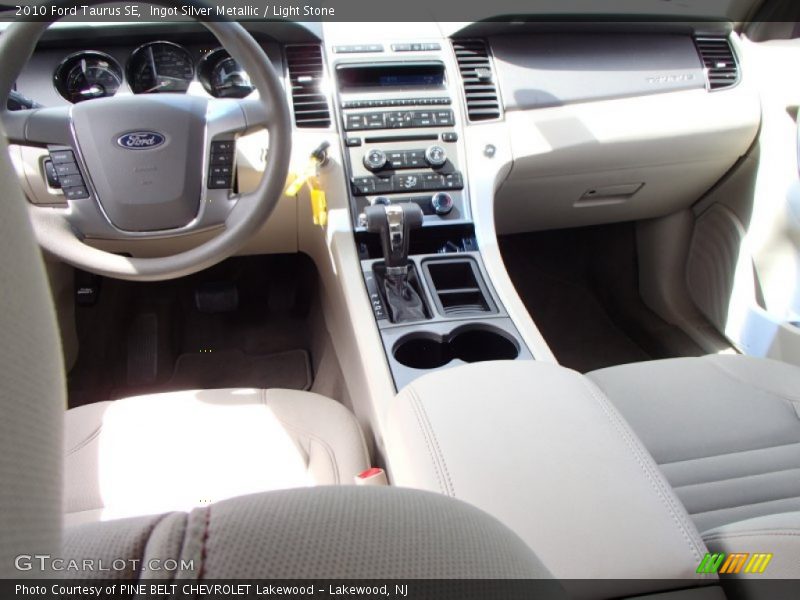 Ingot Silver Metallic / Light Stone 2010 Ford Taurus SE