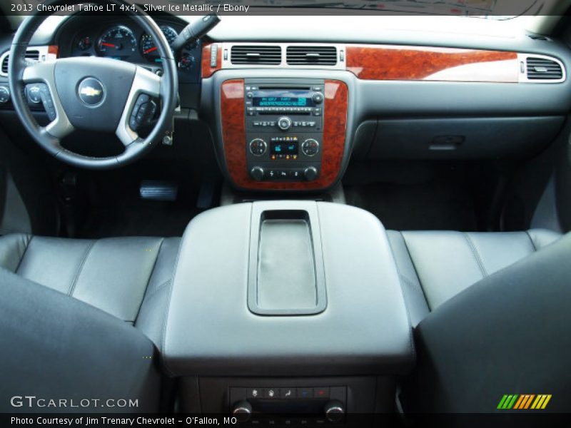 Silver Ice Metallic / Ebony 2013 Chevrolet Tahoe LT 4x4