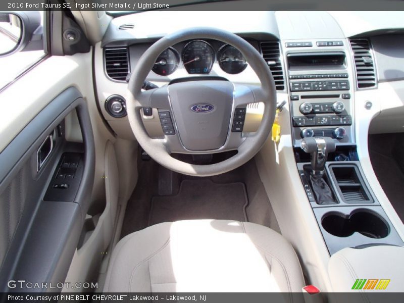 Ingot Silver Metallic / Light Stone 2010 Ford Taurus SE