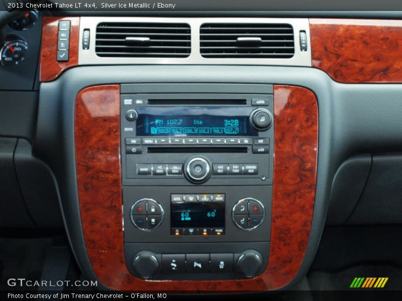 Silver Ice Metallic / Ebony 2013 Chevrolet Tahoe LT 4x4