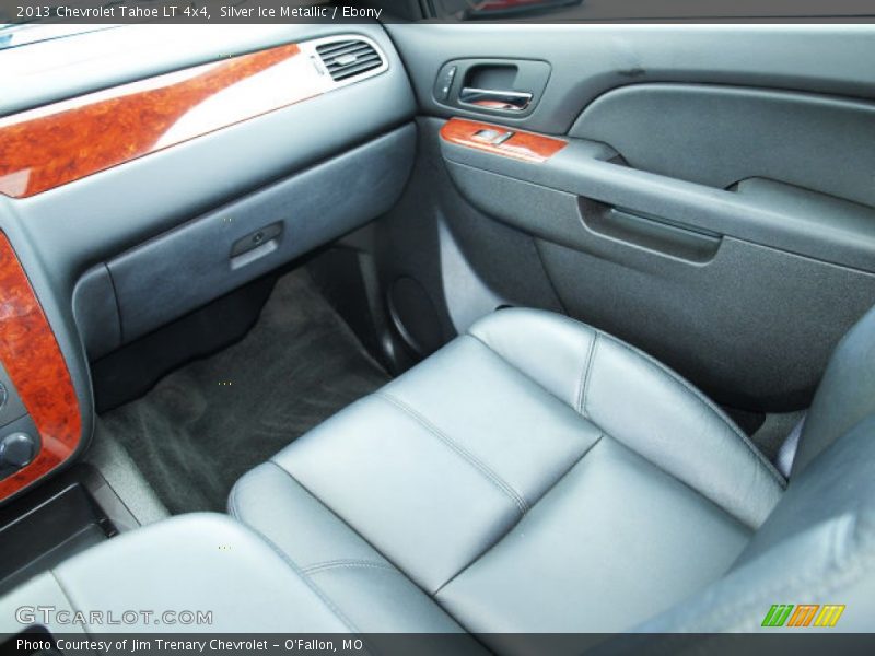 Silver Ice Metallic / Ebony 2013 Chevrolet Tahoe LT 4x4