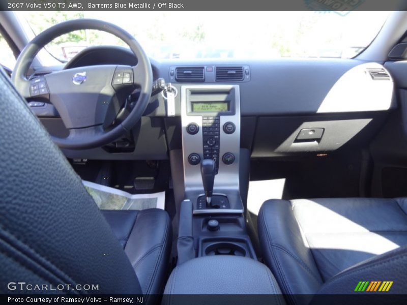 Barrents Blue Metallic / Off Black 2007 Volvo V50 T5 AWD