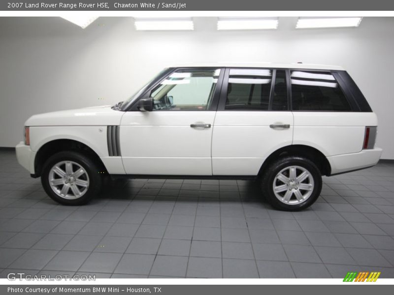 Chawton White / Sand/Jet 2007 Land Rover Range Rover HSE