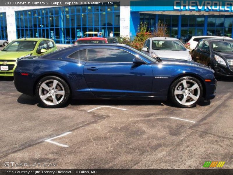 Imperial Blue Metallic / Black 2010 Chevrolet Camaro SS Coupe
