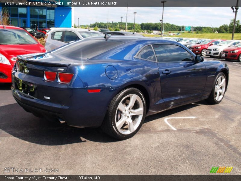 Imperial Blue Metallic / Black 2010 Chevrolet Camaro SS Coupe