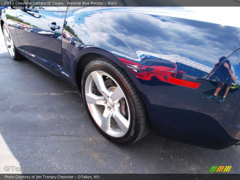 Imperial Blue Metallic / Black 2010 Chevrolet Camaro SS Coupe