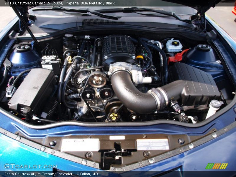 Imperial Blue Metallic / Black 2010 Chevrolet Camaro SS Coupe