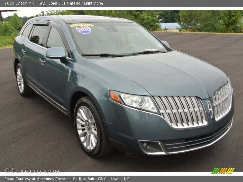 Steel Blue Metallic / Light Stone 2010 Lincoln MKT FWD