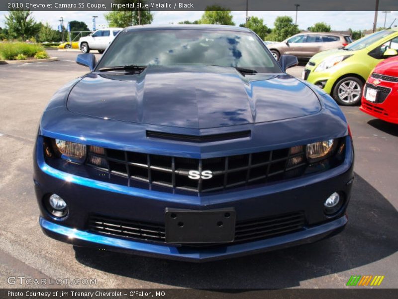 Imperial Blue Metallic / Black 2010 Chevrolet Camaro SS Coupe