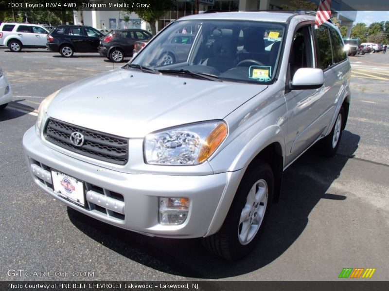 Titanium Metallic / Gray 2003 Toyota RAV4 4WD
