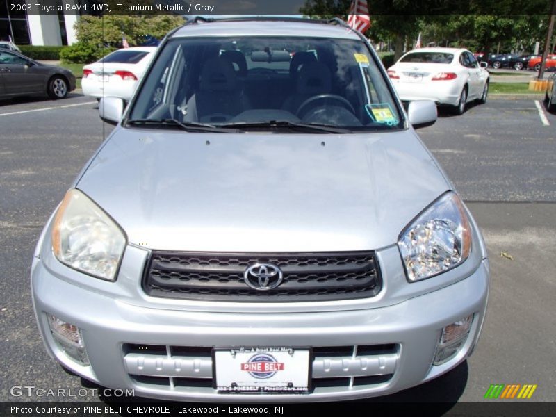 Titanium Metallic / Gray 2003 Toyota RAV4 4WD