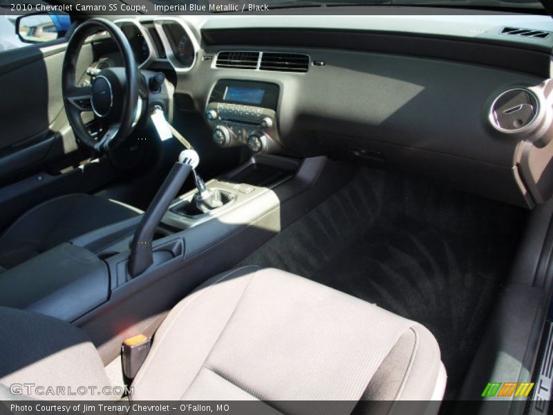 Imperial Blue Metallic / Black 2010 Chevrolet Camaro SS Coupe