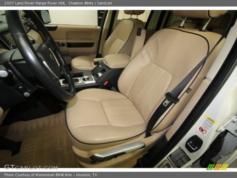 Chawton White / Sand/Jet 2007 Land Rover Range Rover HSE