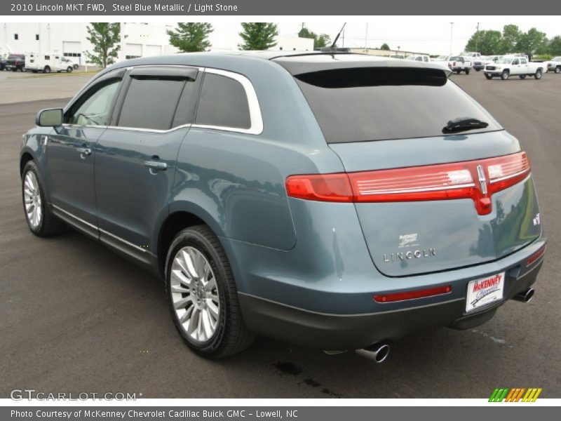 Steel Blue Metallic / Light Stone 2010 Lincoln MKT FWD