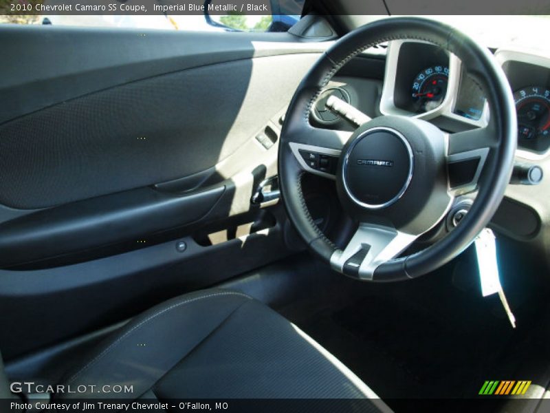 Imperial Blue Metallic / Black 2010 Chevrolet Camaro SS Coupe