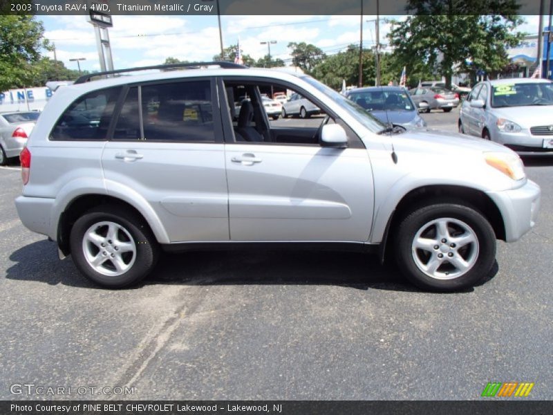 Titanium Metallic / Gray 2003 Toyota RAV4 4WD