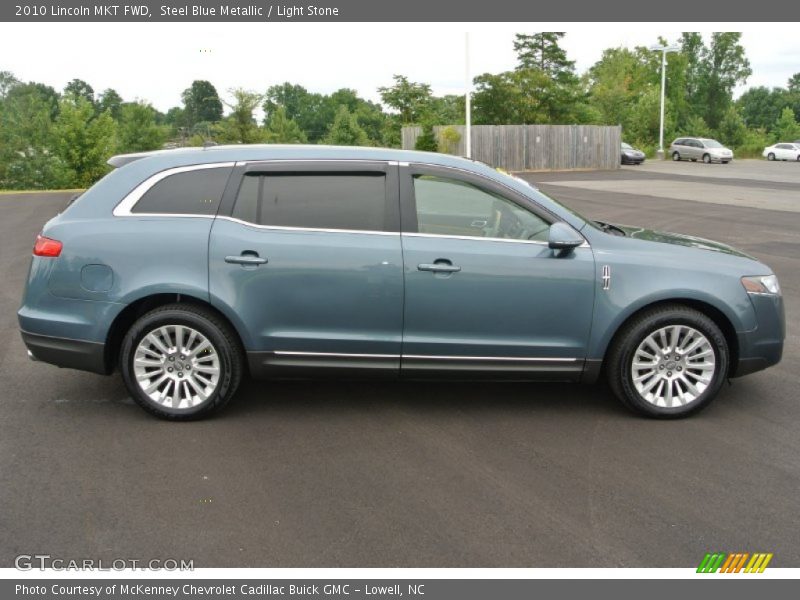 Steel Blue Metallic / Light Stone 2010 Lincoln MKT FWD