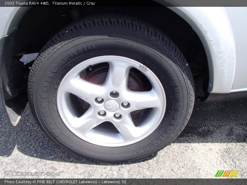 Titanium Metallic / Gray 2003 Toyota RAV4 4WD
