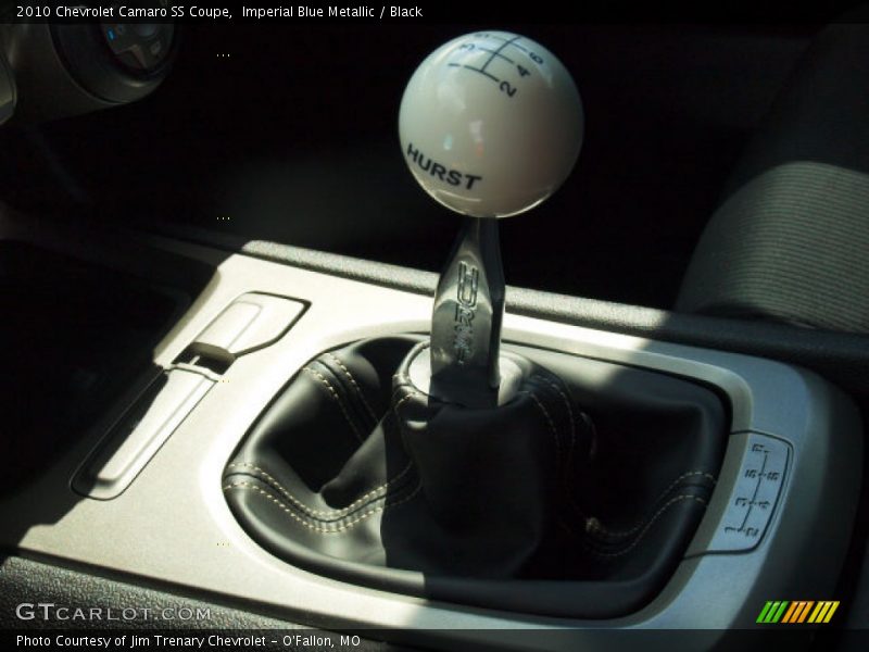 Imperial Blue Metallic / Black 2010 Chevrolet Camaro SS Coupe