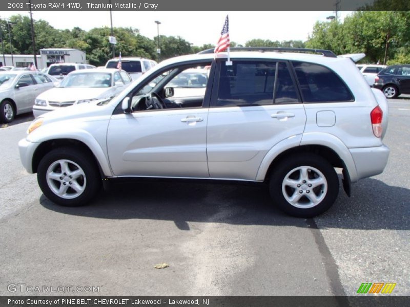 Titanium Metallic / Gray 2003 Toyota RAV4 4WD