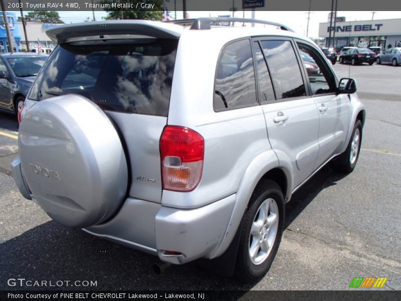 Titanium Metallic / Gray 2003 Toyota RAV4 4WD