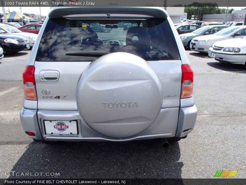 Titanium Metallic / Gray 2003 Toyota RAV4 4WD