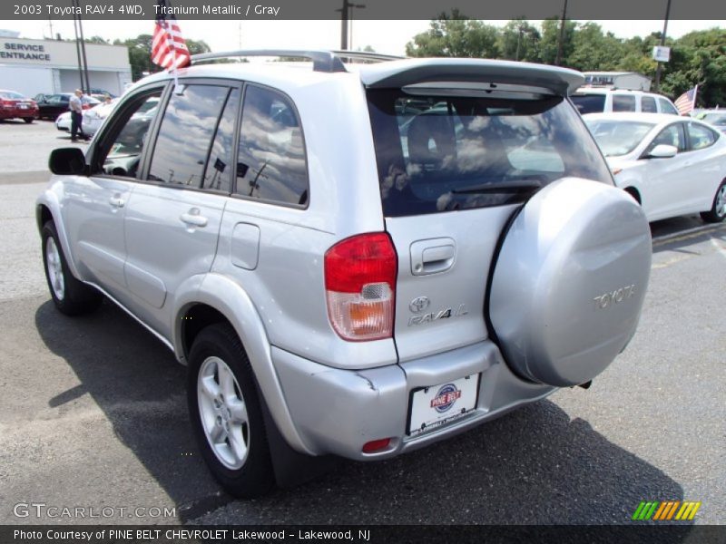 Titanium Metallic / Gray 2003 Toyota RAV4 4WD