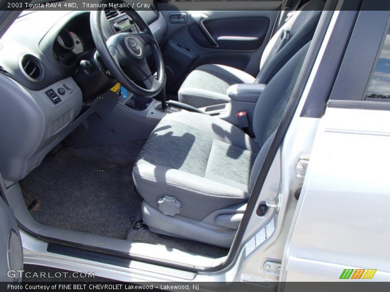 Titanium Metallic / Gray 2003 Toyota RAV4 4WD