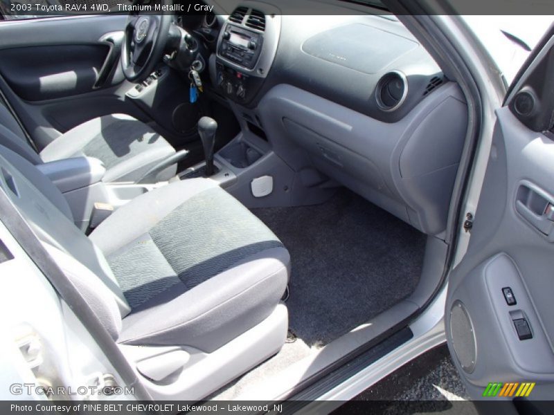 Titanium Metallic / Gray 2003 Toyota RAV4 4WD