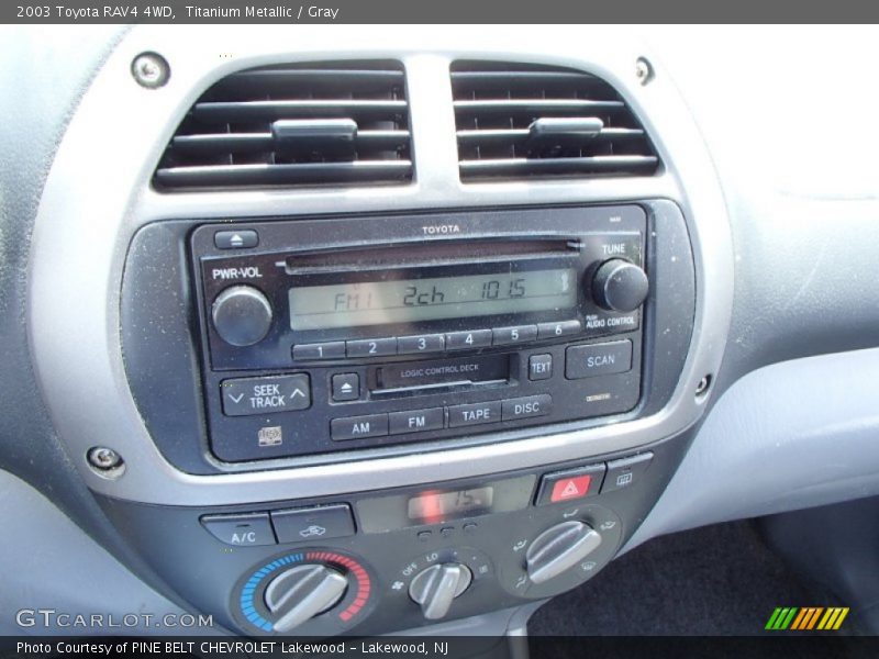 Titanium Metallic / Gray 2003 Toyota RAV4 4WD