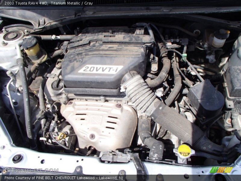 Titanium Metallic / Gray 2003 Toyota RAV4 4WD