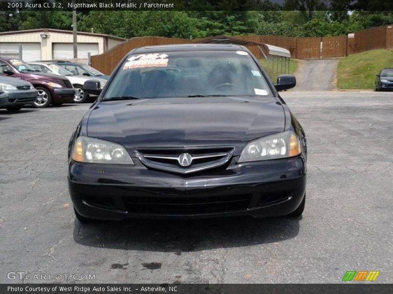 Nighthawk Black Metallic / Parchment 2003 Acura CL 3.2