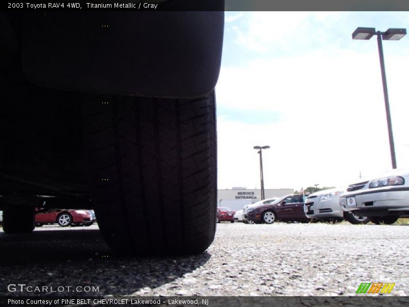 Titanium Metallic / Gray 2003 Toyota RAV4 4WD