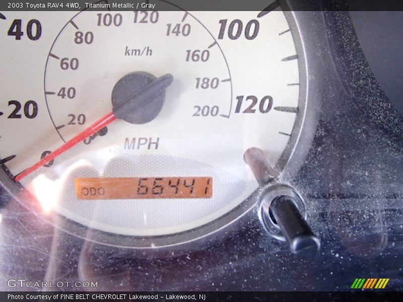 Titanium Metallic / Gray 2003 Toyota RAV4 4WD